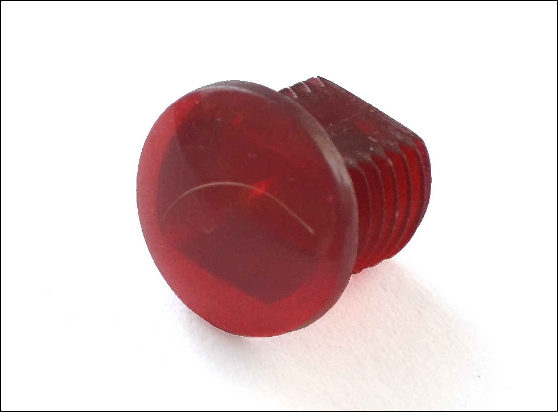 rote Linse für Anzeige Zündung
