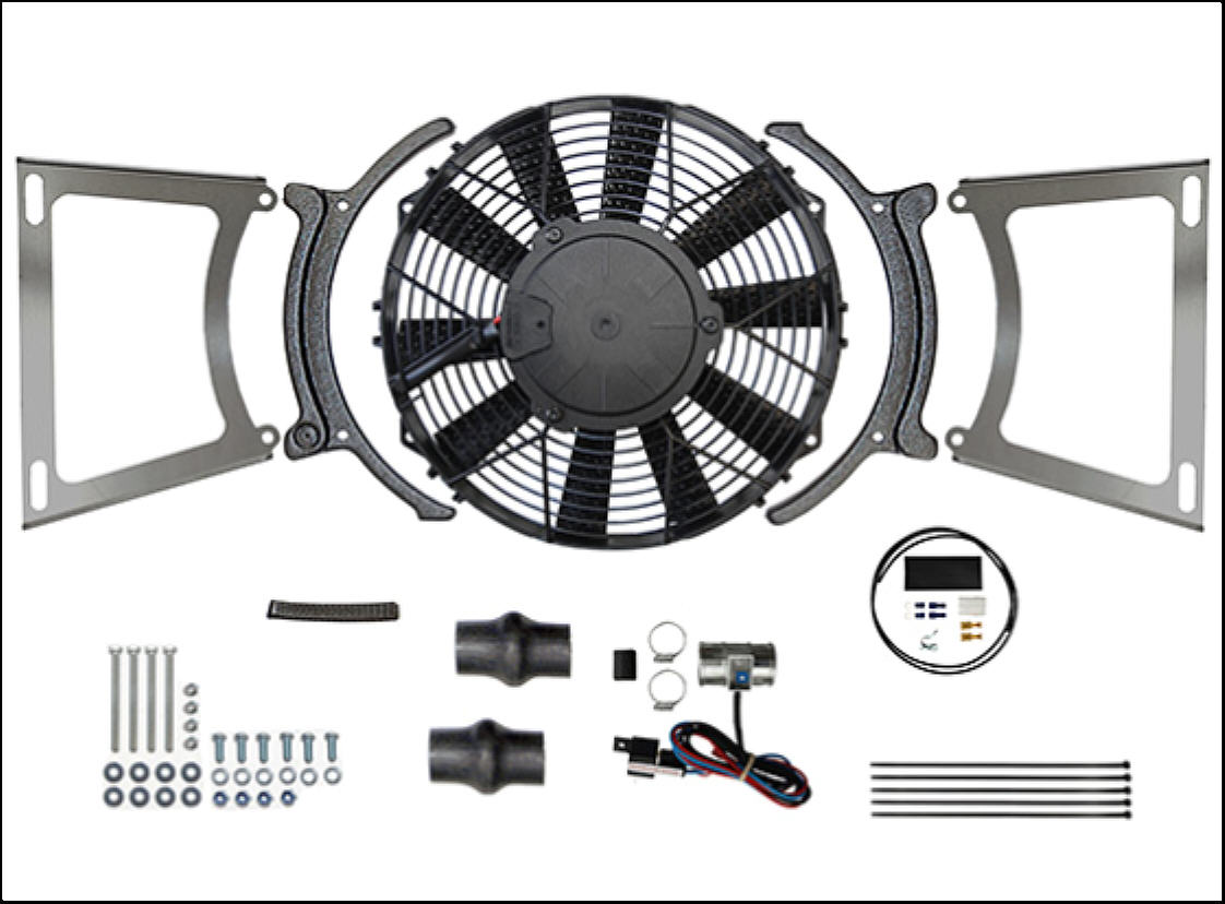 Kühlerventilator-Komplettsatz für MGB 1962-76