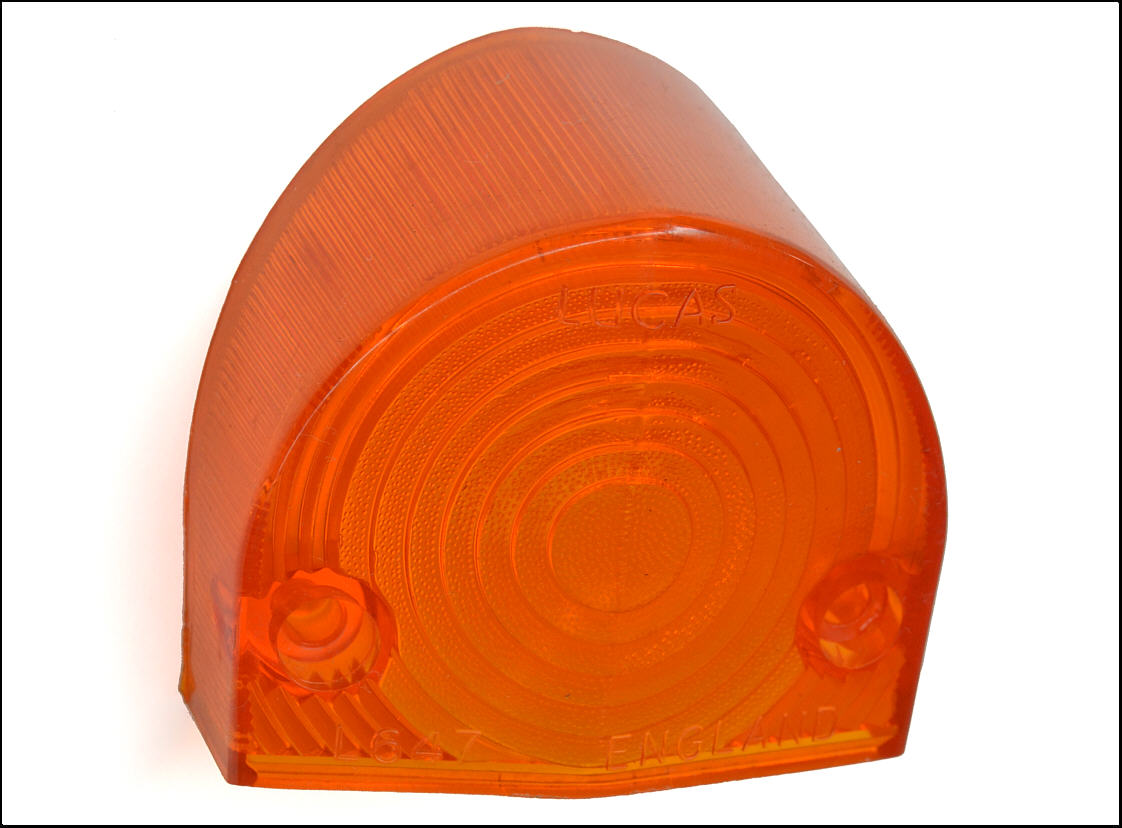 Blinkerglas hinten MINI MkI gelb