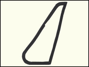 DICHTUNG um Ausstellfenster vorn