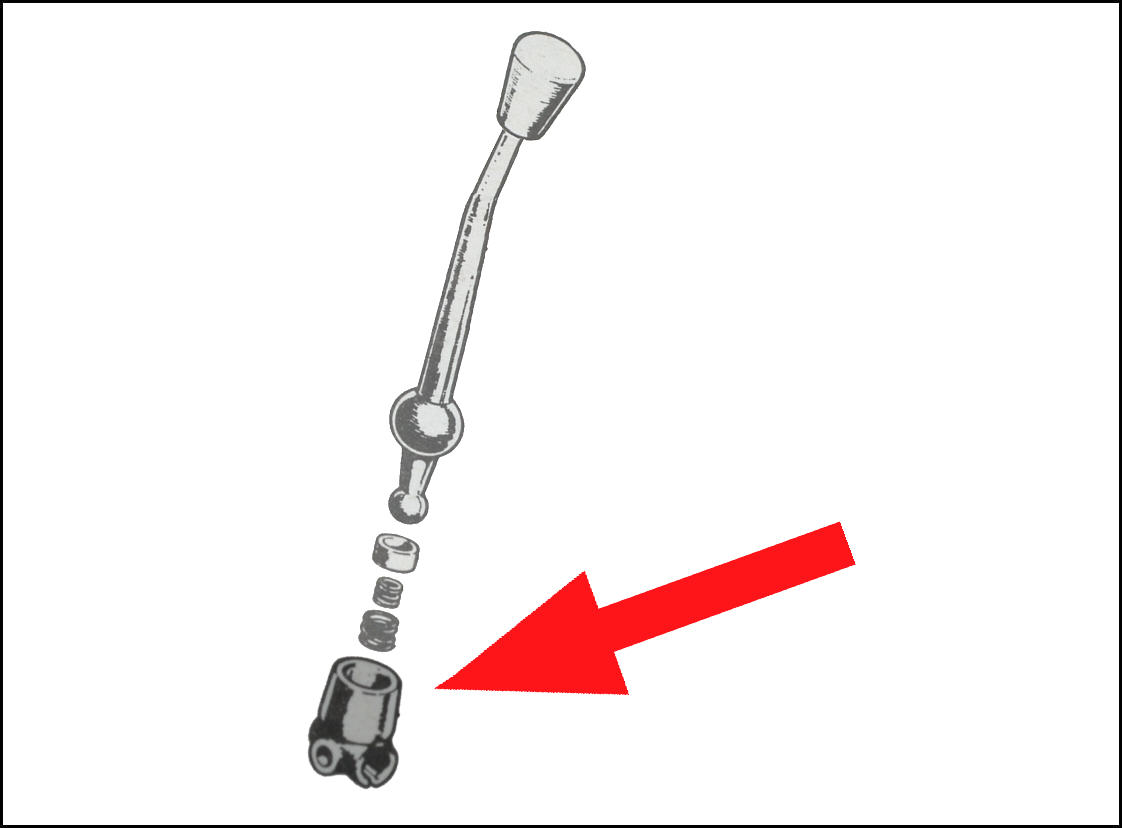 Schaltkopf MINI Austin Morris 1963-71