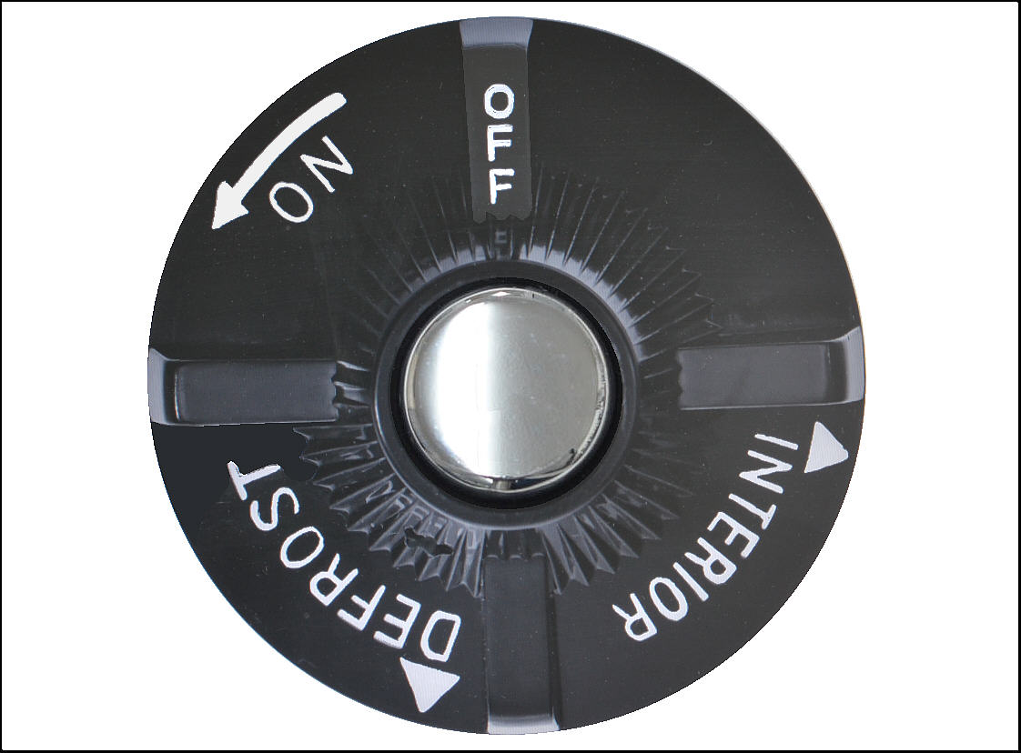 Drehknopf Lüftung RHD 1970-74