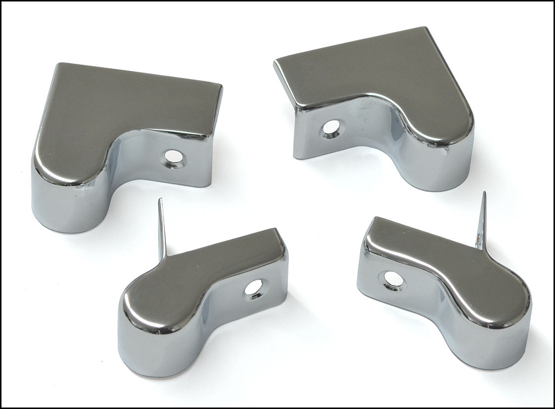 CHROMKAPPEN für Türdichtungen