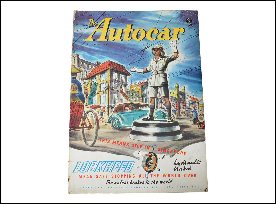 The Autocar vom 13. Januar 1950