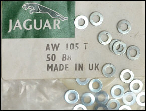 kleine U-SCHEIBE für Nieten, Jaguar