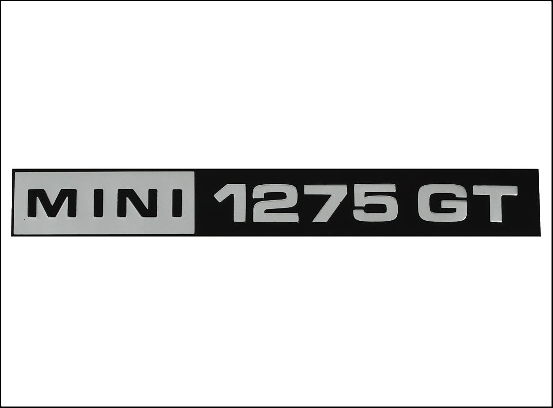 MINI 1275 GT Klebeschild