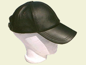 Baseball Cap - LEDER braun