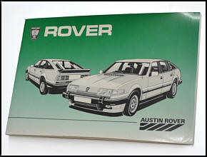 BETRIEBSANLEITUNG Rover SD1, englisch